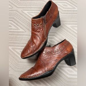 Josef Seibel Shoes Women size 39/8-8.5 shoe‎ Boot Brown Leather